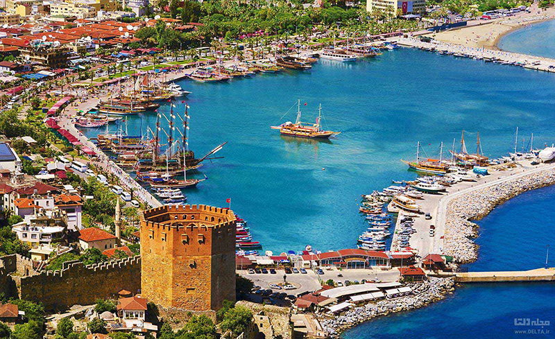 بندر کشتی سازی سلجوقی آلانیا، نماد اولین تأثیر سلجوقیان بر دریای مدیترانه
